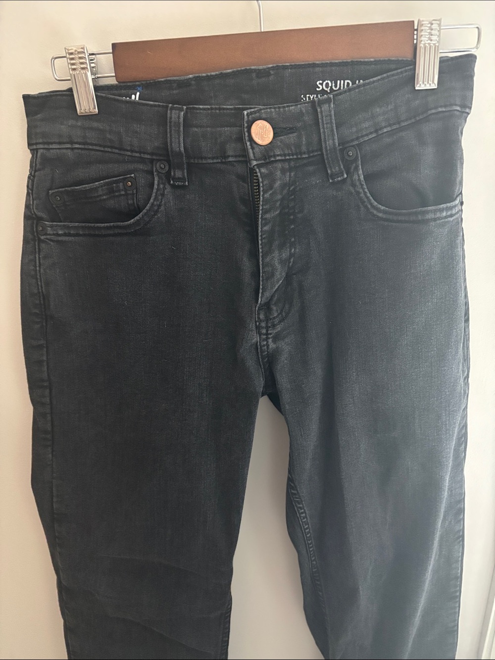 Slim Black Men's Jeans - Mugsy